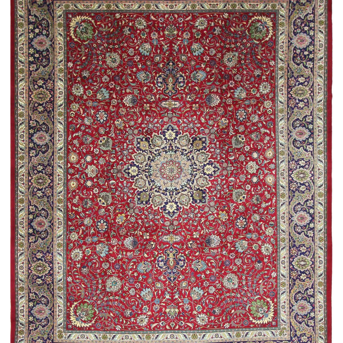 Pacific Tabriz  Red Navy Traditional