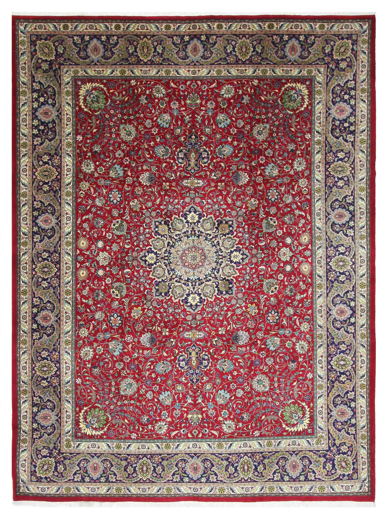 Pacific Tabriz  Red Navy Traditional
