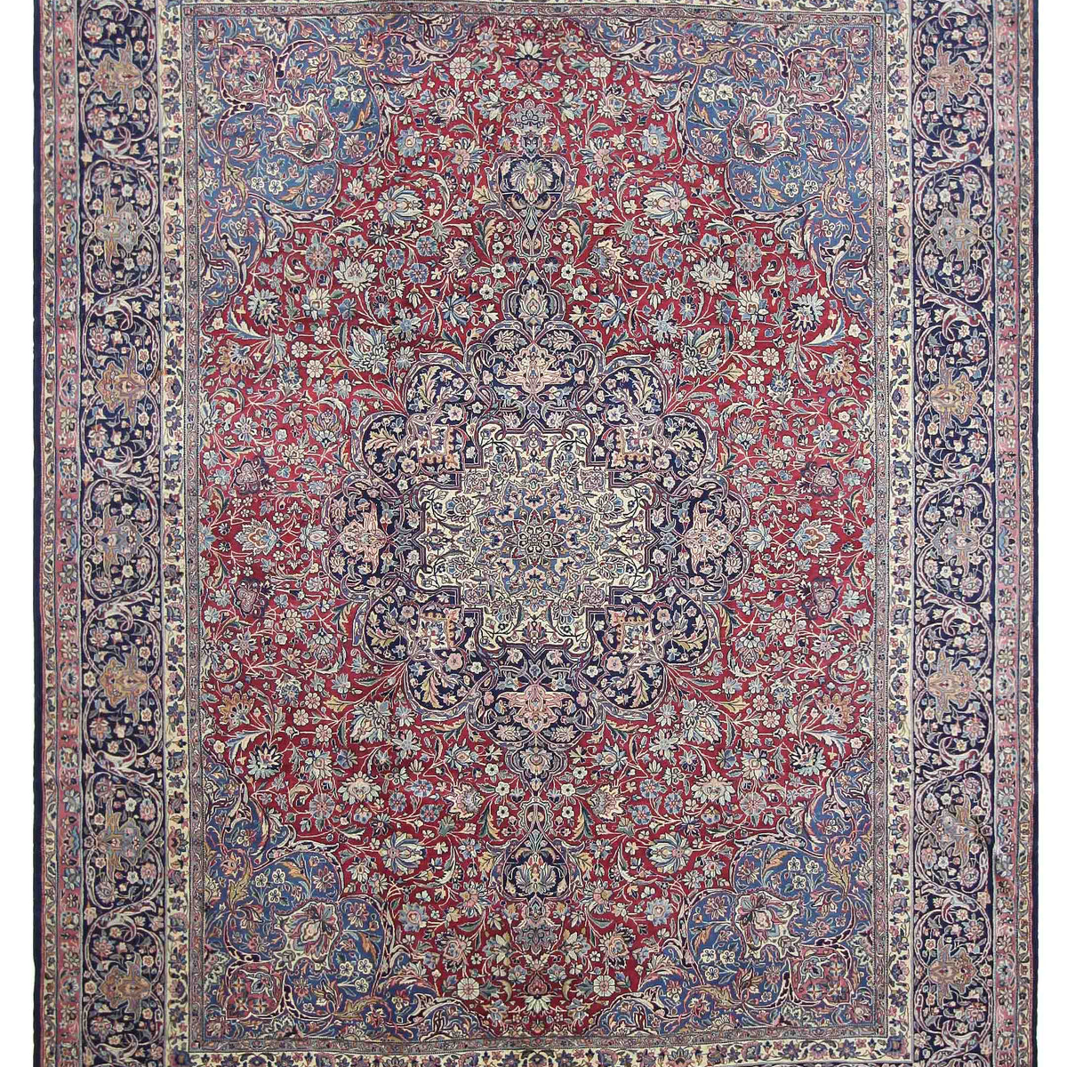 Pacific Kerman  Navy Ivory Traditional