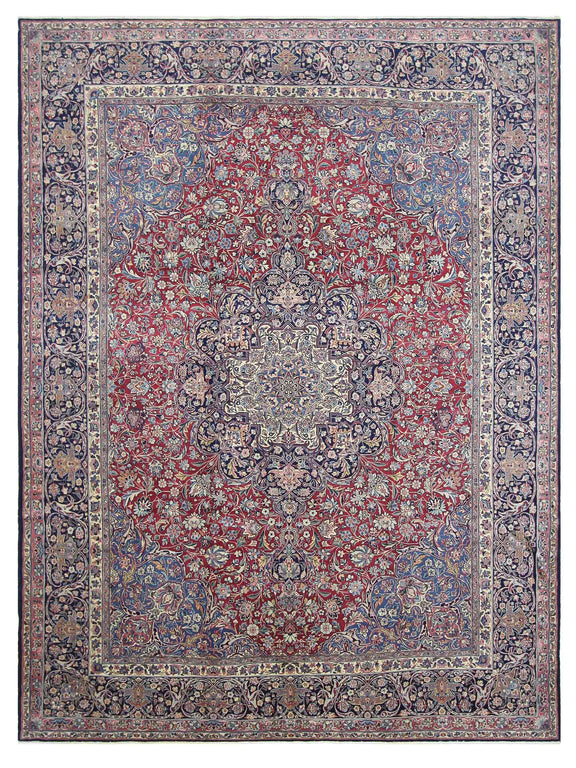 Pacific Kerman  Navy Ivory Traditional