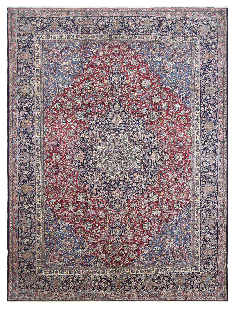 Pacific Kerman  Navy Ivory Traditional