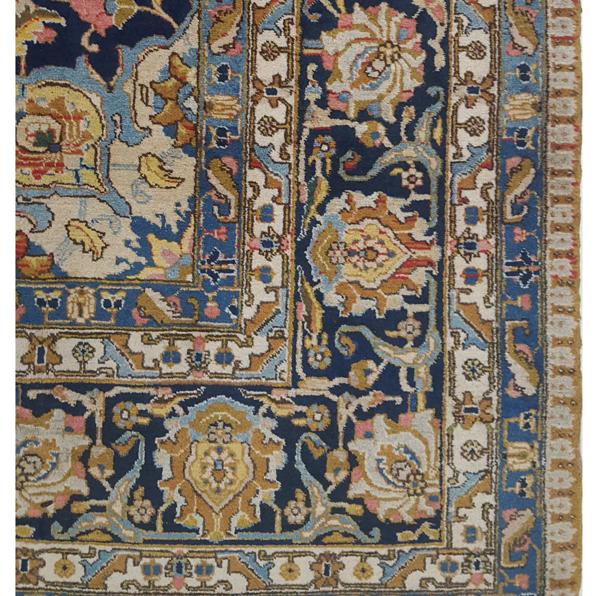 Pacific Khoy 67335 Red Navy Traditional Hand Knotted Rug