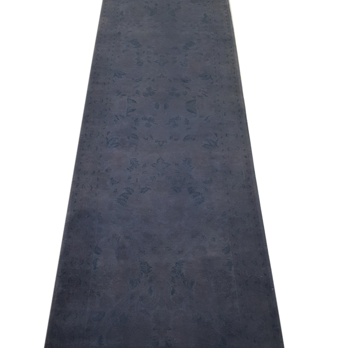 Pacific Classic Overdyed 67396 Grey Grey Transitional Hand Knotted Rug