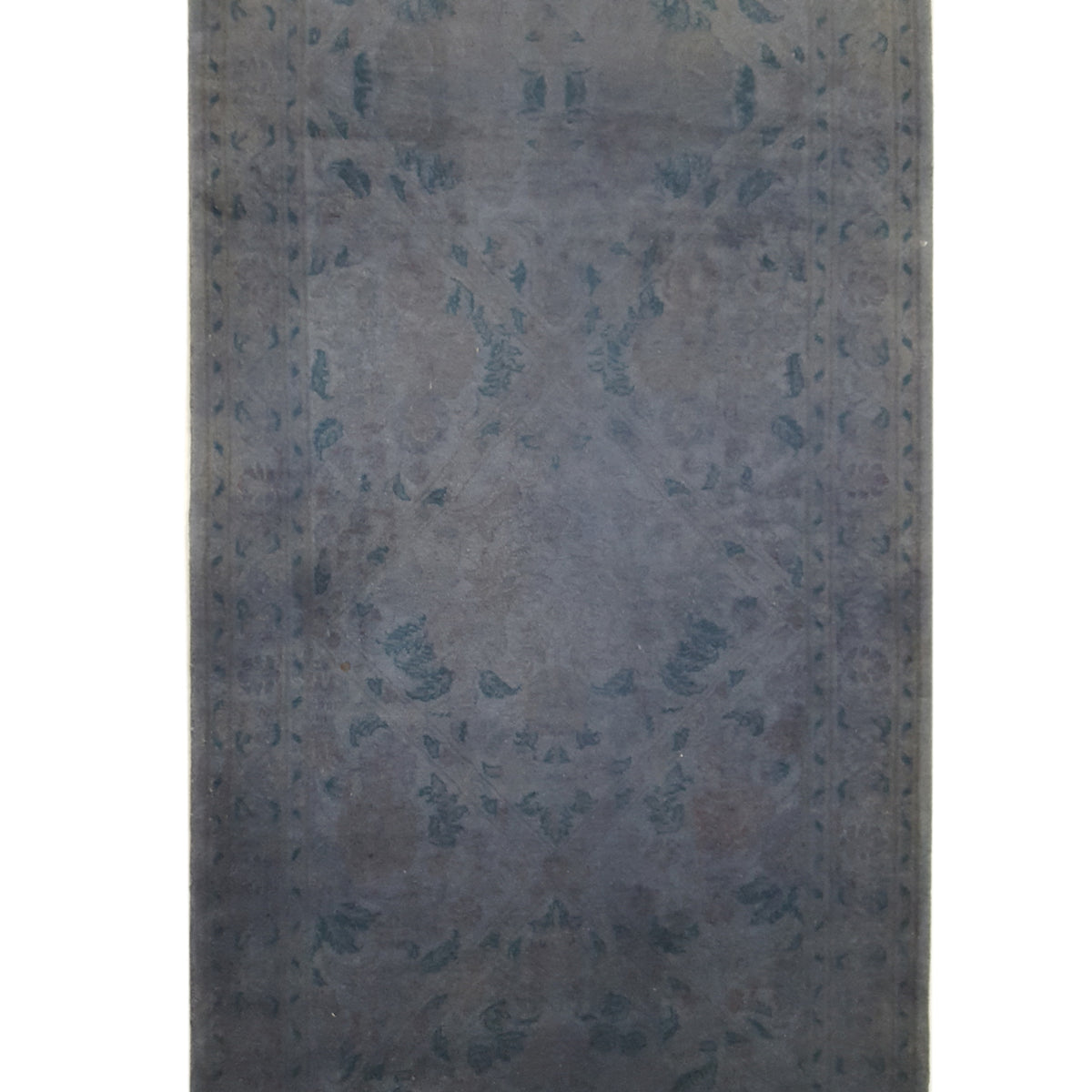 Pacific Classic Overdyed 67396 Grey Grey Transitional Hand Knotted Rug