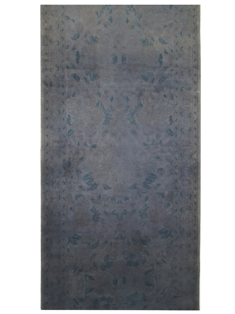 Pacific Classic Overdyed 67396 Grey Grey Transitional Hand Knotted Rug