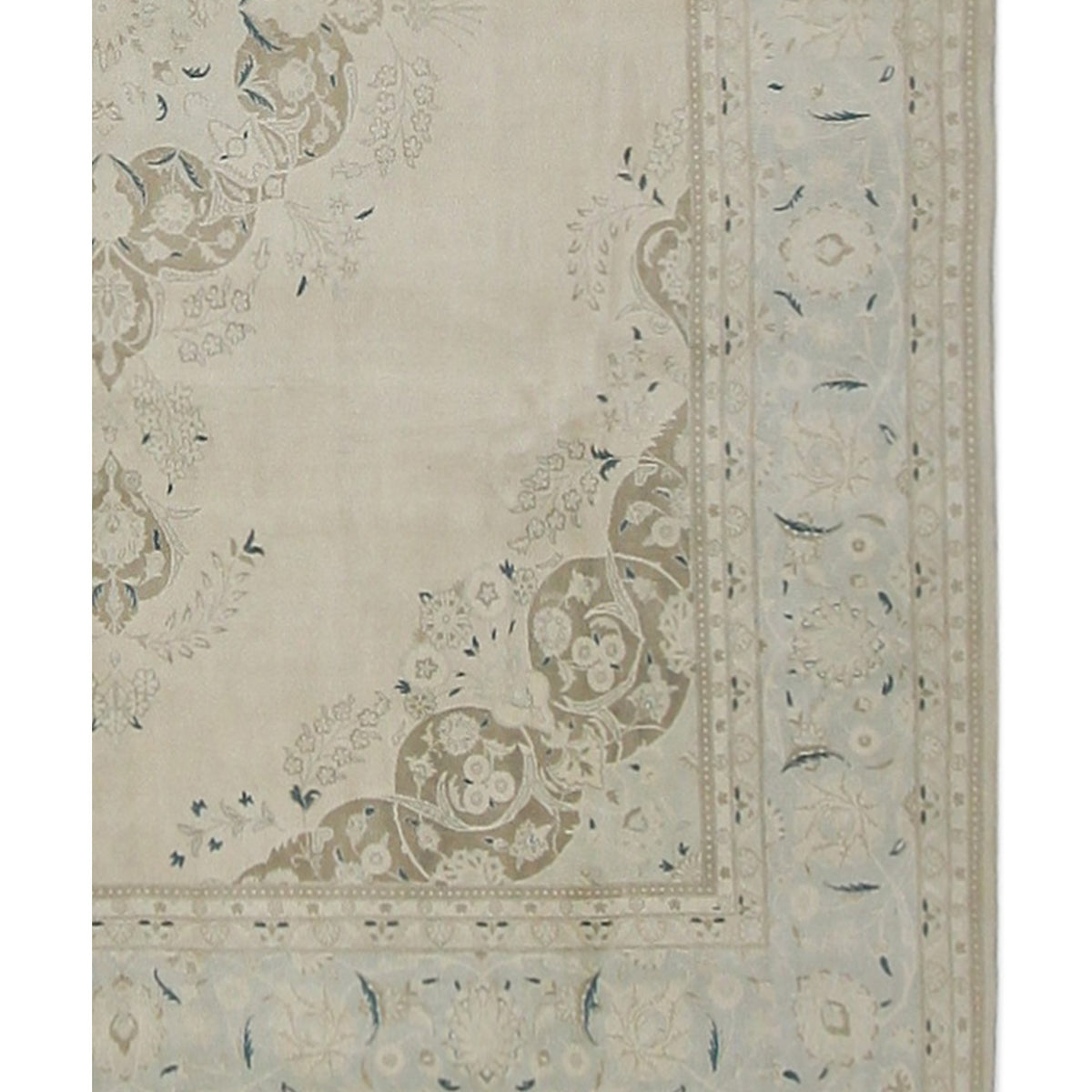 Pacific Classic 67398 Ivory Ivory Traditional Hand Knotted Rug