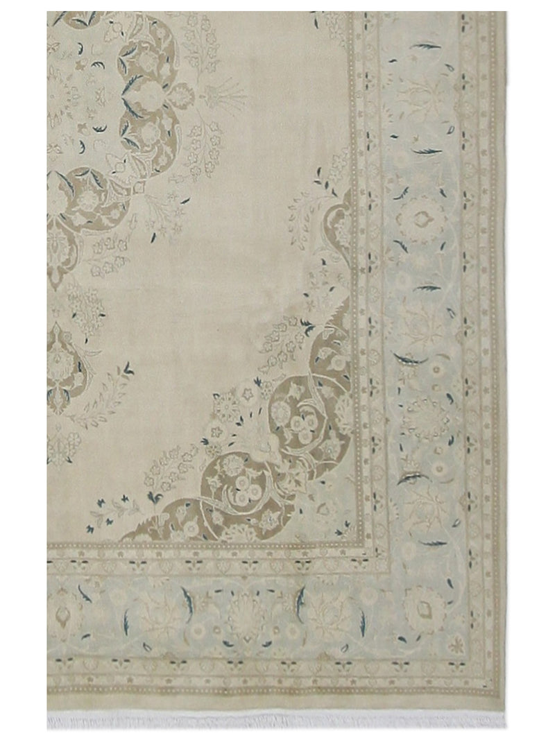 Pacific Classic 67398 Ivory Ivory Traditional Hand Knotted Rug