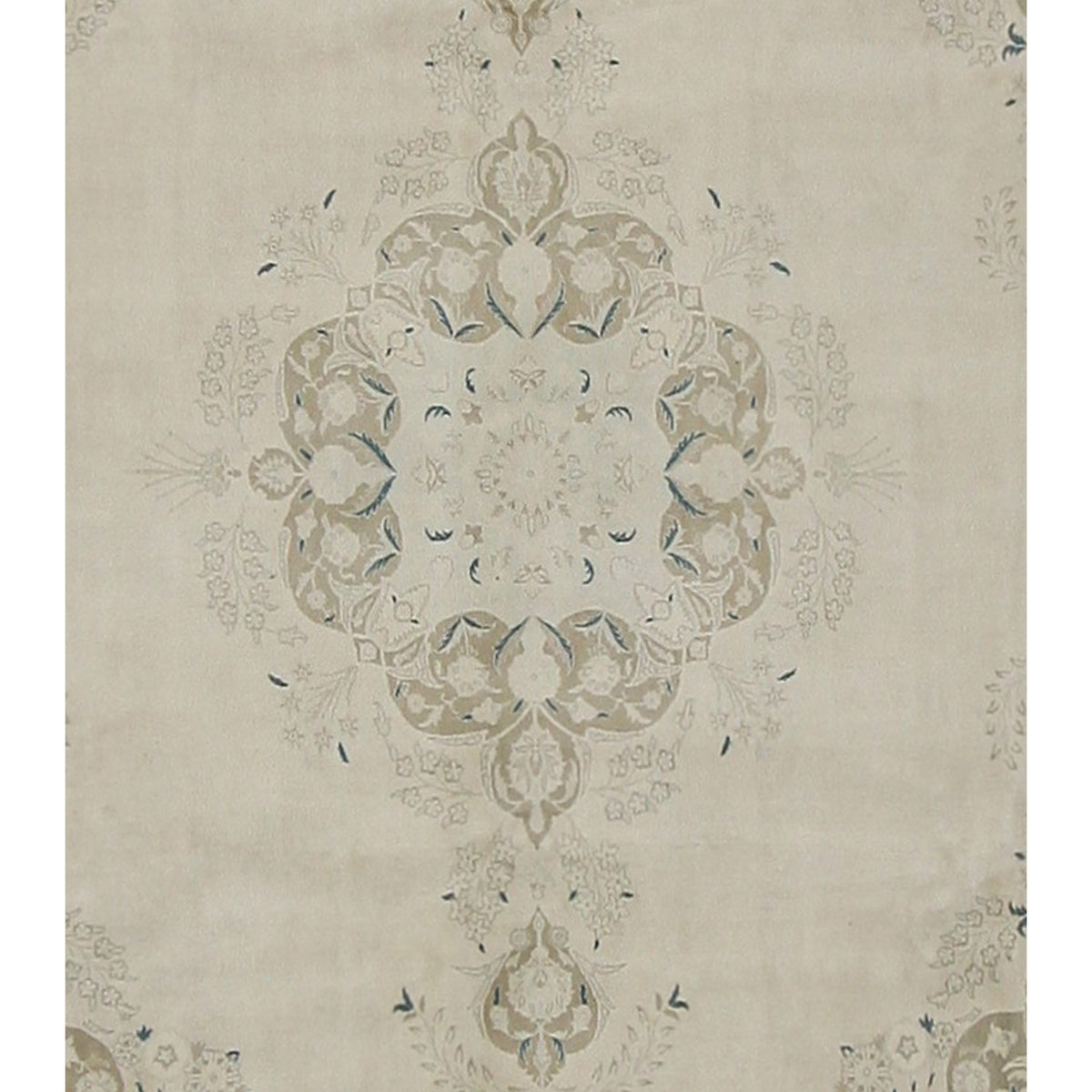 Pacific Classic 67398 Ivory Ivory Traditional Hand Knotted Rug