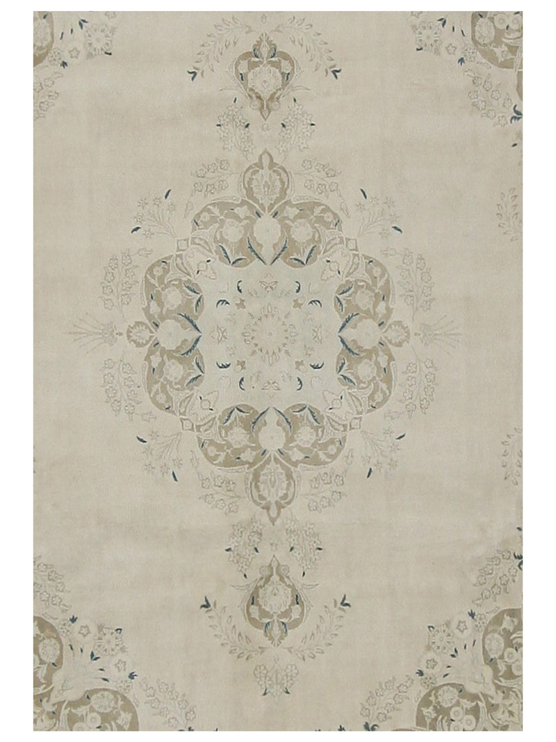 Pacific Classic 67398 Ivory Ivory Traditional Hand Knotted Rug