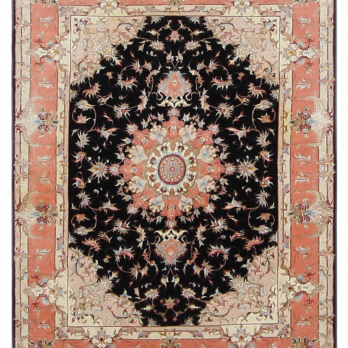 Pacific Fine Tabriz  Black Samen Traditional