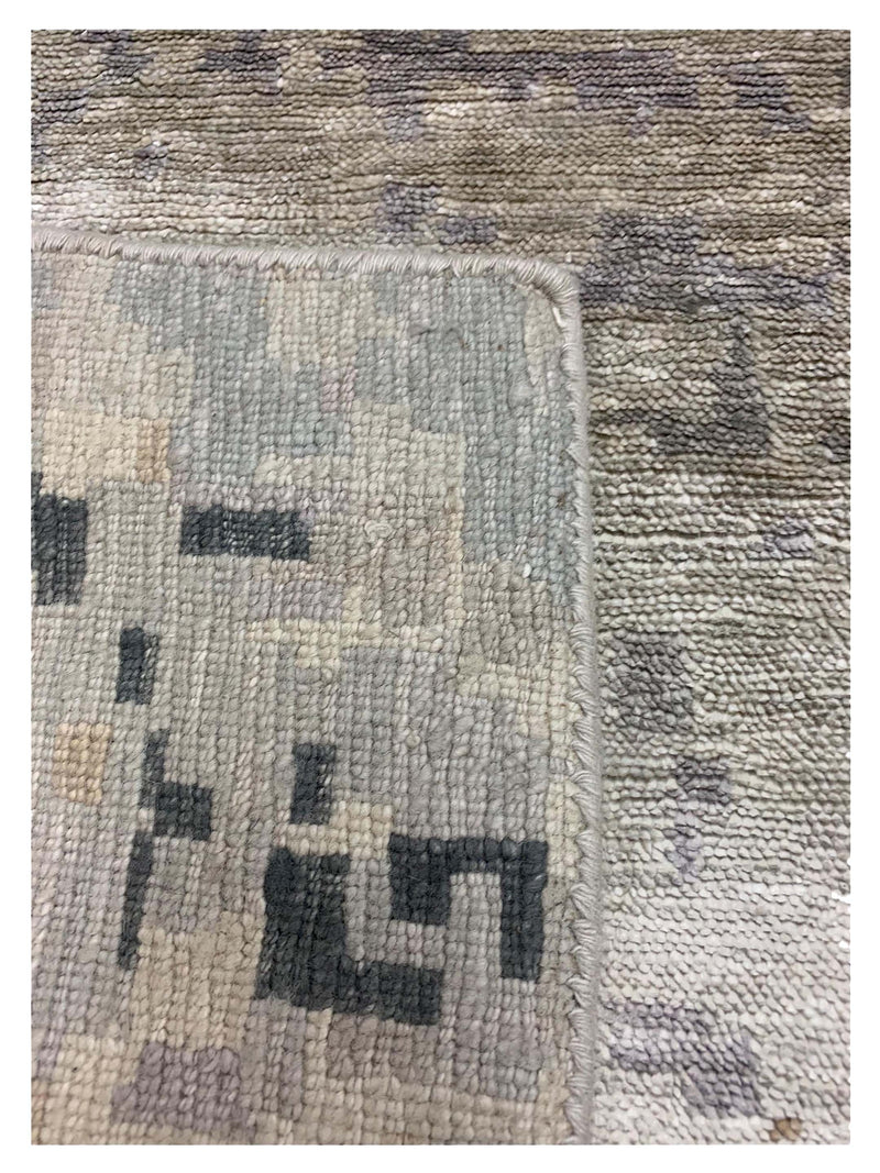 Pacific Lasha 67497 Silver Grey Contemporary Hand Knotted Rug