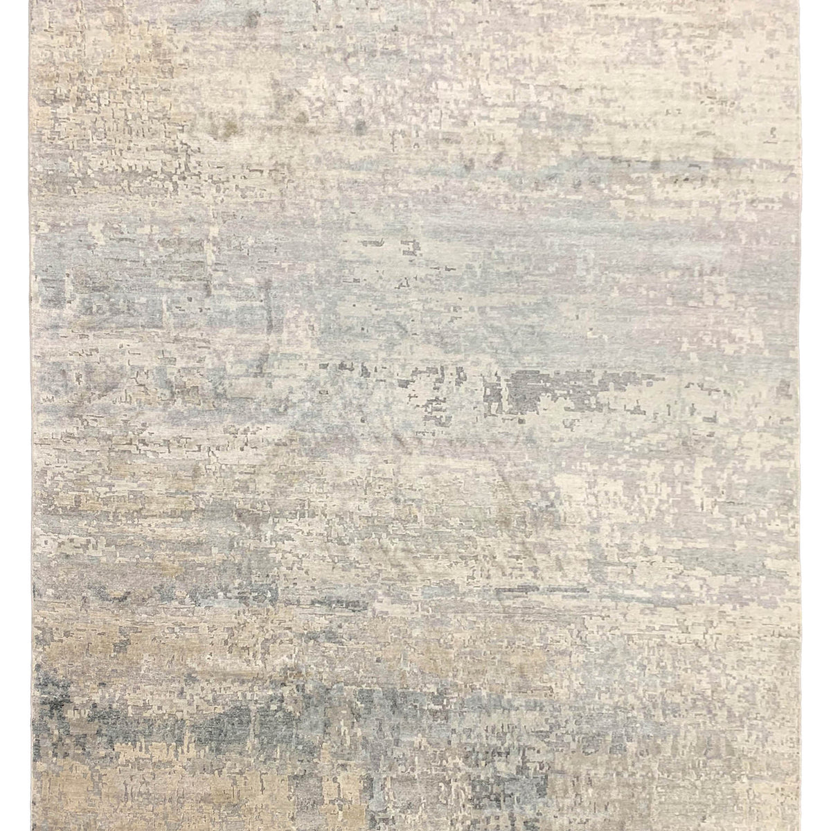 Pacific Lasha 67497 Silver Grey Contemporary Hand Knotted Rug