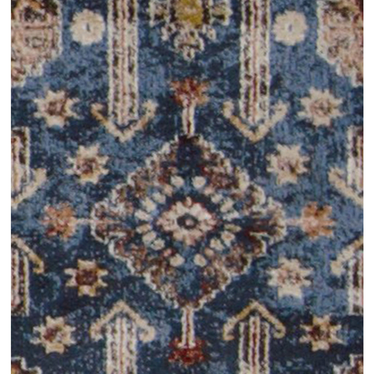 Aura Isle 67610 Blue Beige Transitional Power Loom Rug