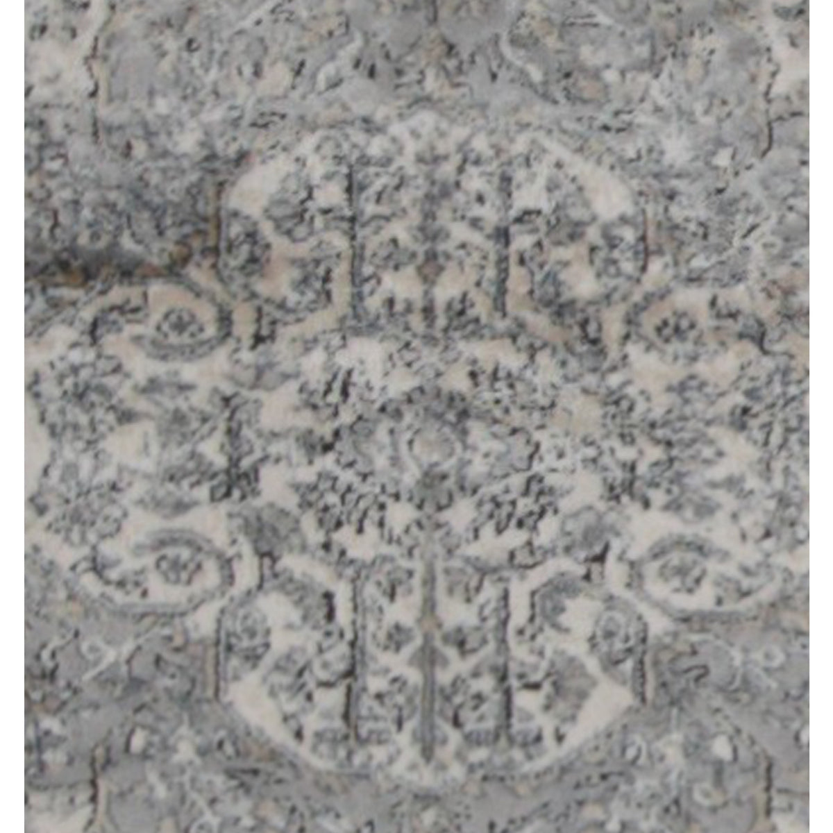 Aura Isle 67614 Ivory Grey Transitional Power Loom Rug