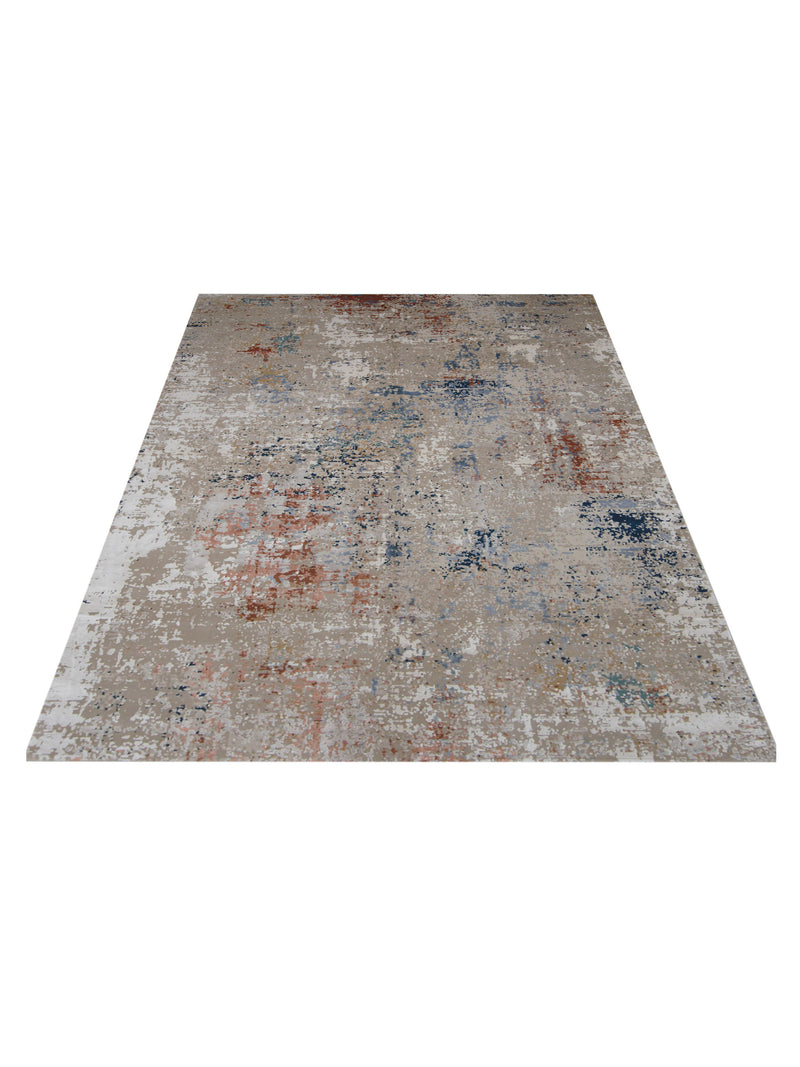 Pacific Ibiza CM-67653 Cream Multi Modern Power Loom Rug