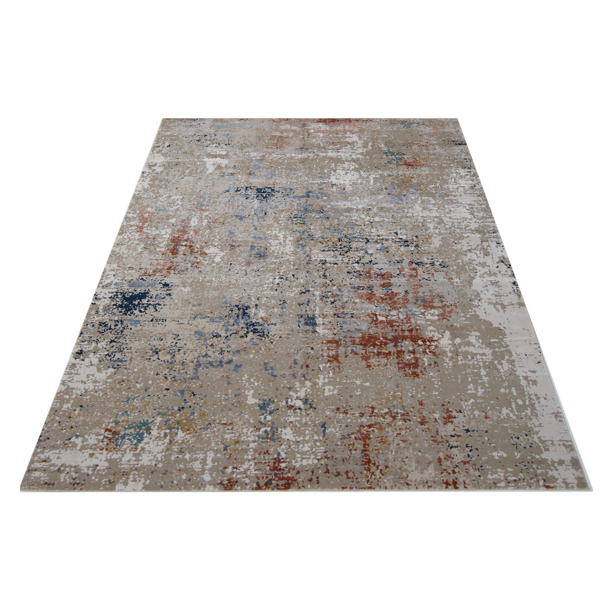 Pacific Ibiza CM-67653 Cream Multi Modern Power Loom Rug