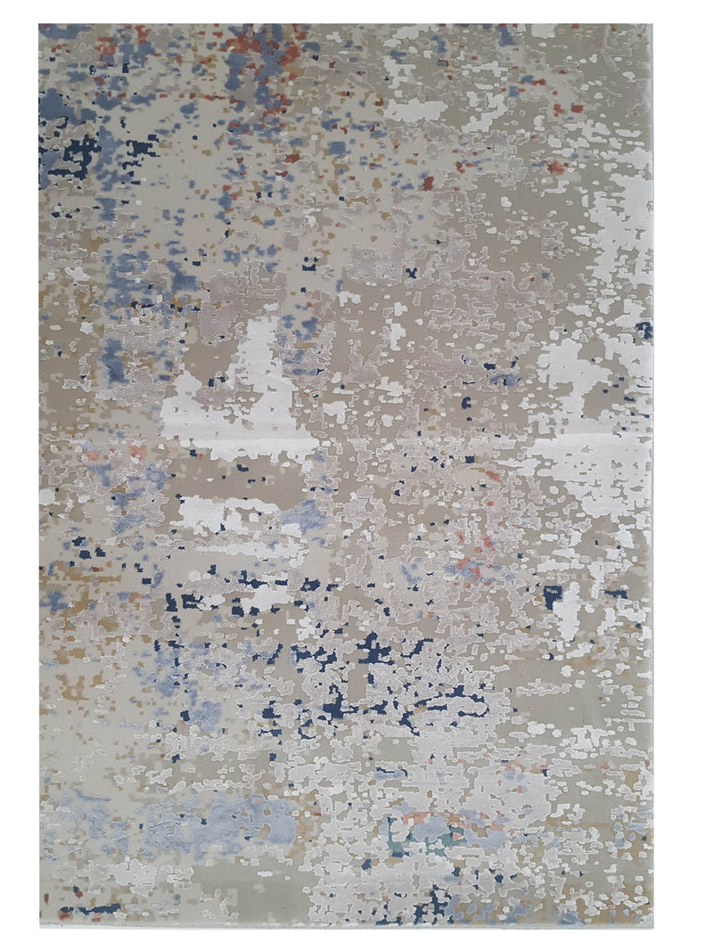 Pacific Ibiza CM-67653 Cream Multi Modern Power Loom Rug