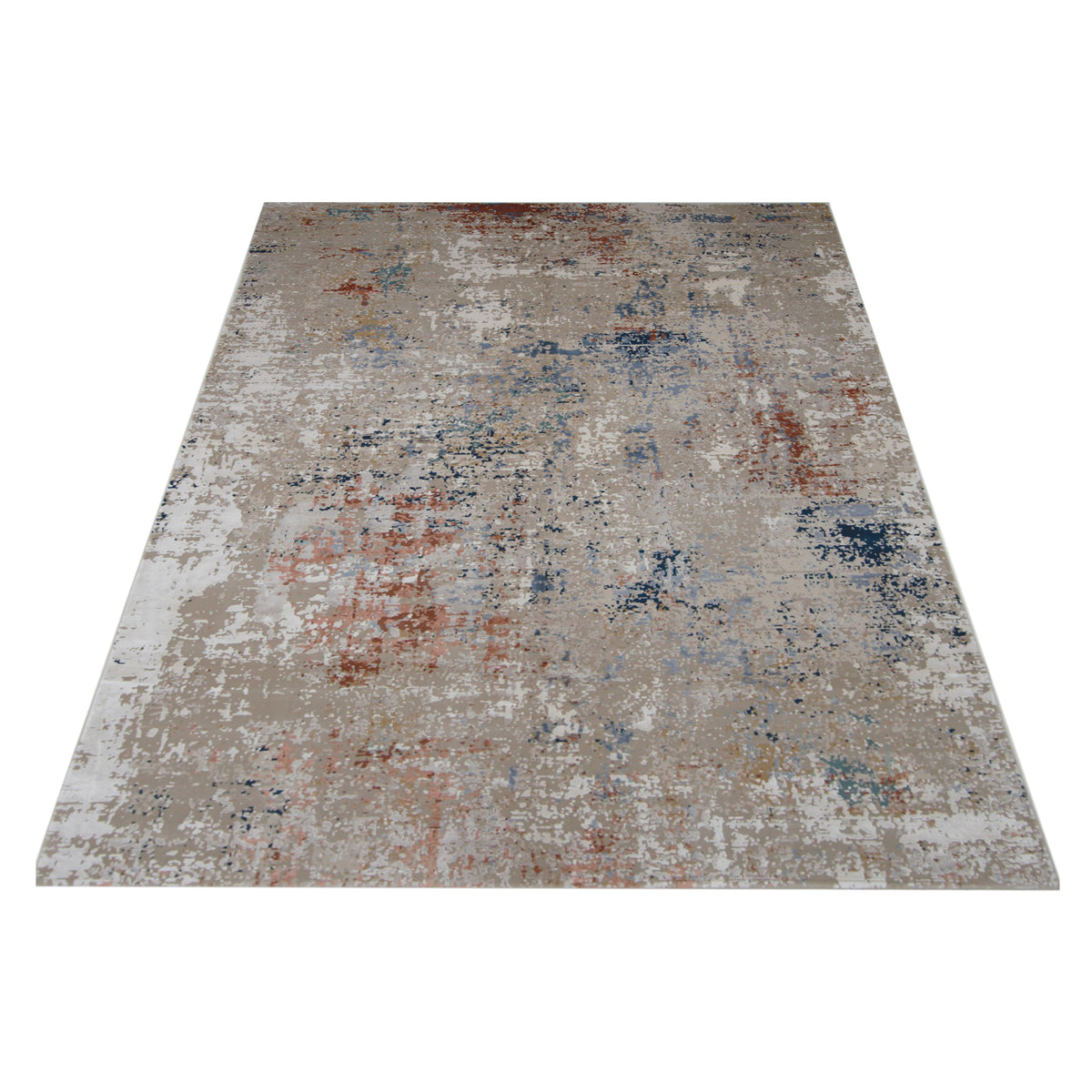 Pacific Ibiza CM-67653 Cream Multi Modern Power Loom Rug