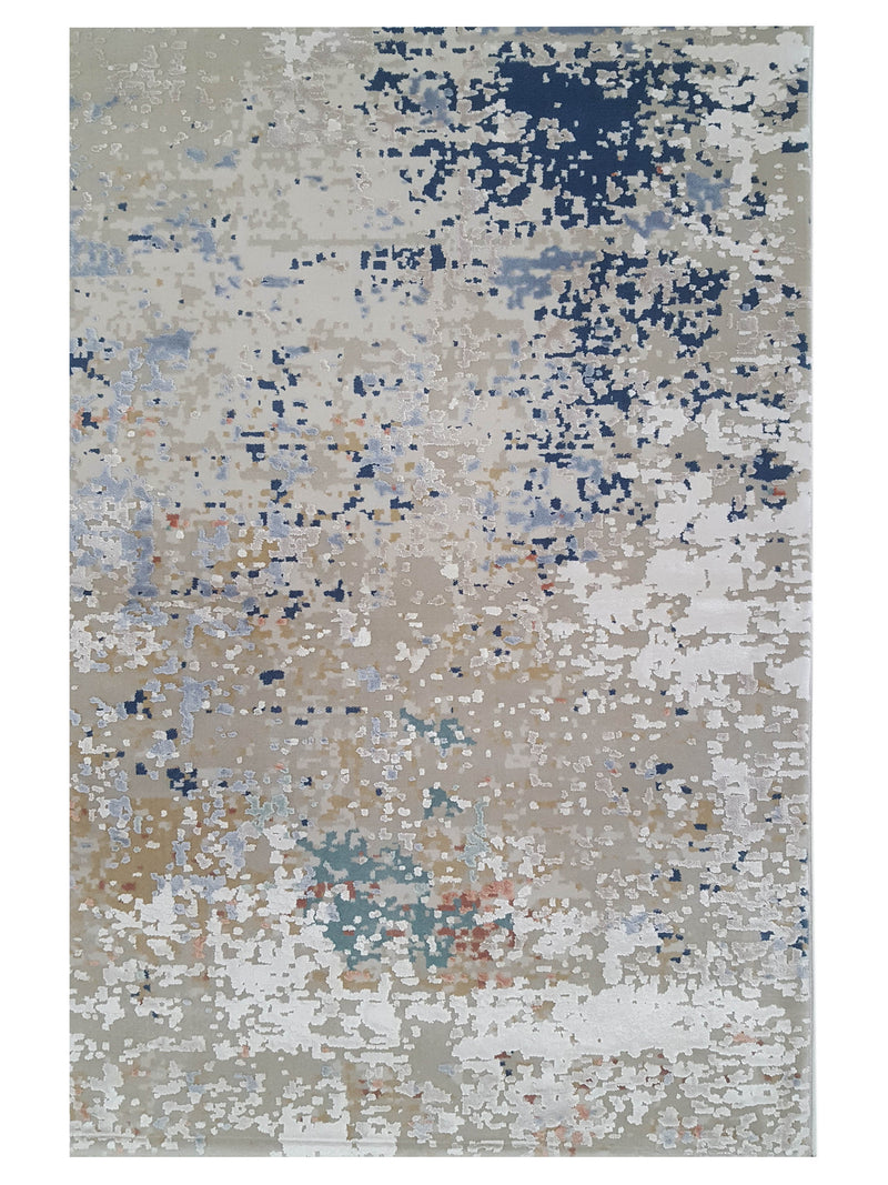 Pacific Ibiza CM-67653 Cream Multi Modern Power Loom Rug