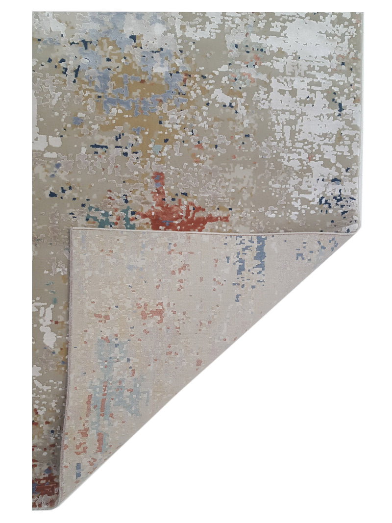 Pacific Ibiza CM-67653 Cream Multi Modern Power Loom Rug