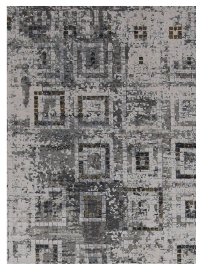 Pacific Ibiza SG-67664 Silver Grey Modern Power Loom Rug