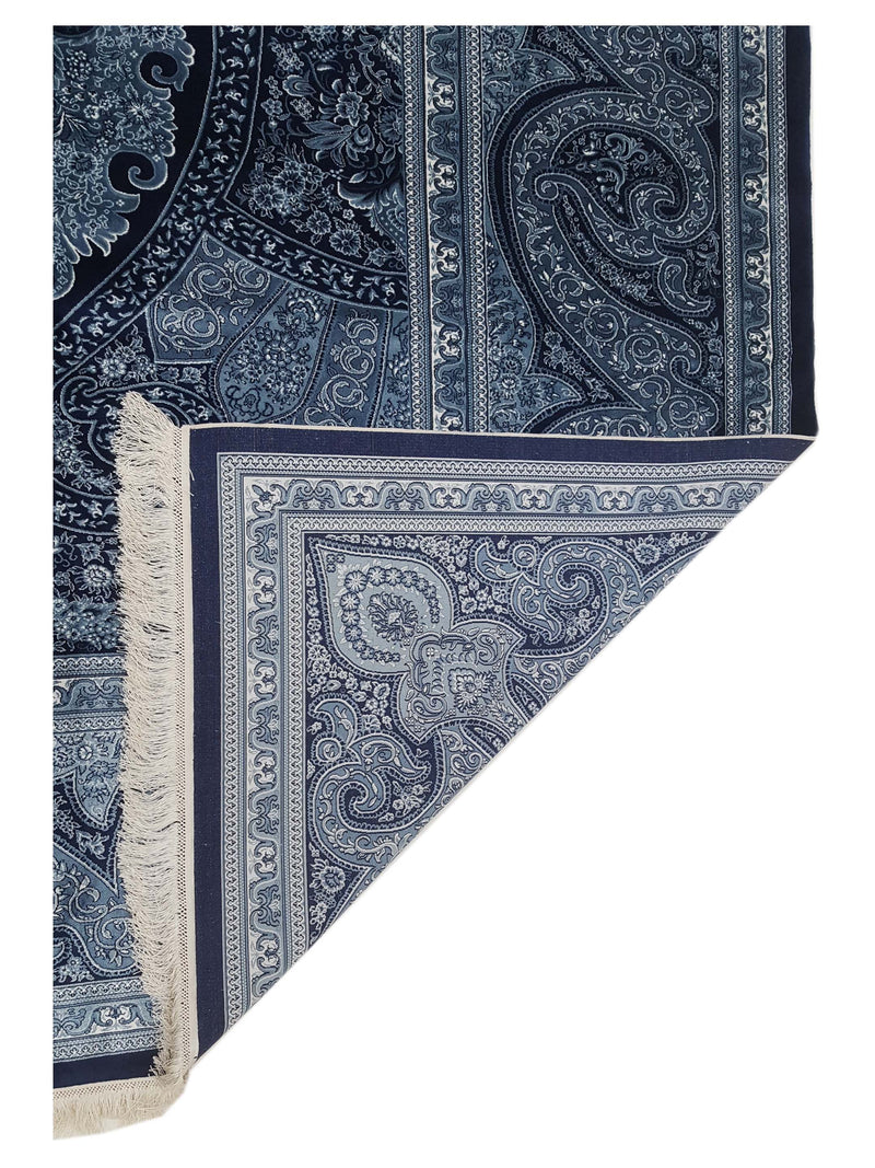 Pacific Andalusia 67676 Navy Blue Transitional Hand Finished Rug