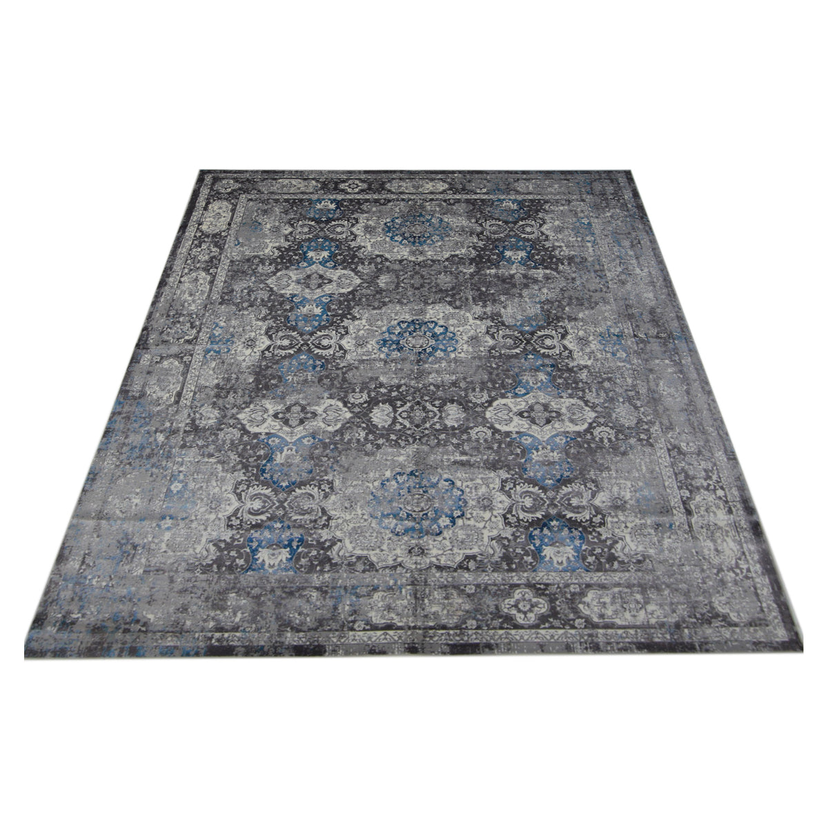 Pacific Ibiza GI-67677 Grey Ivory Modern Power Loom Rug
