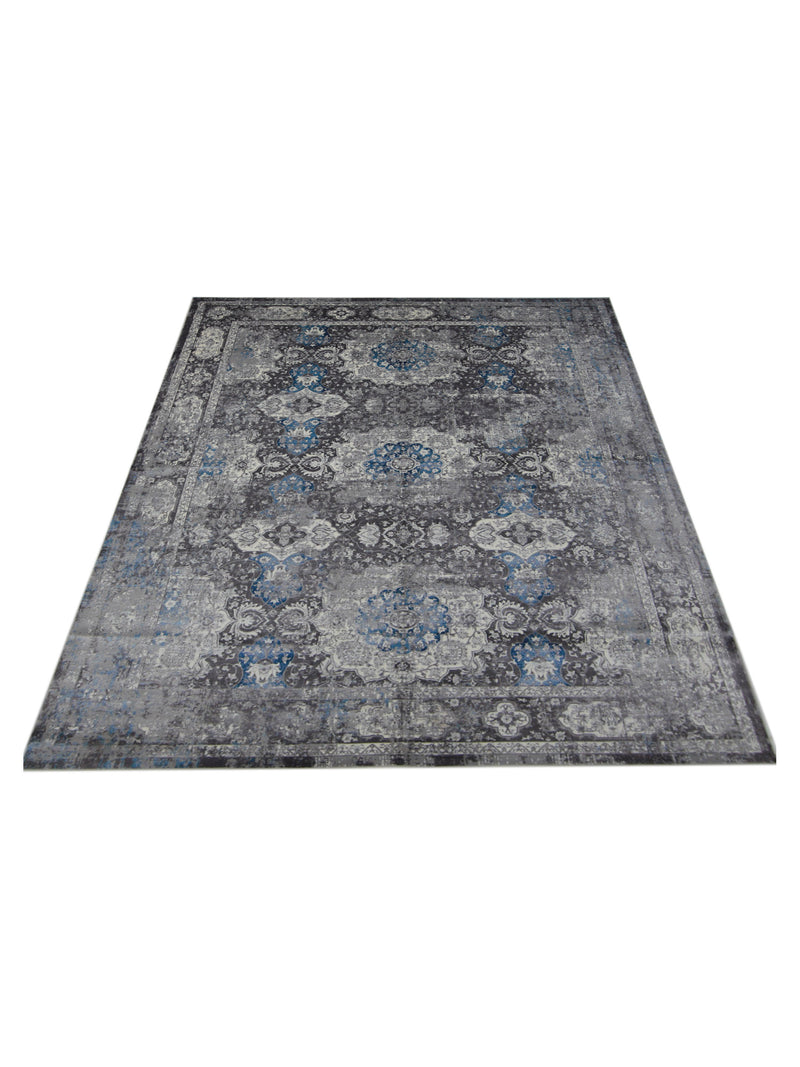 Pacific Ibiza GI-67677 Grey Ivory Modern Power Loom Rug