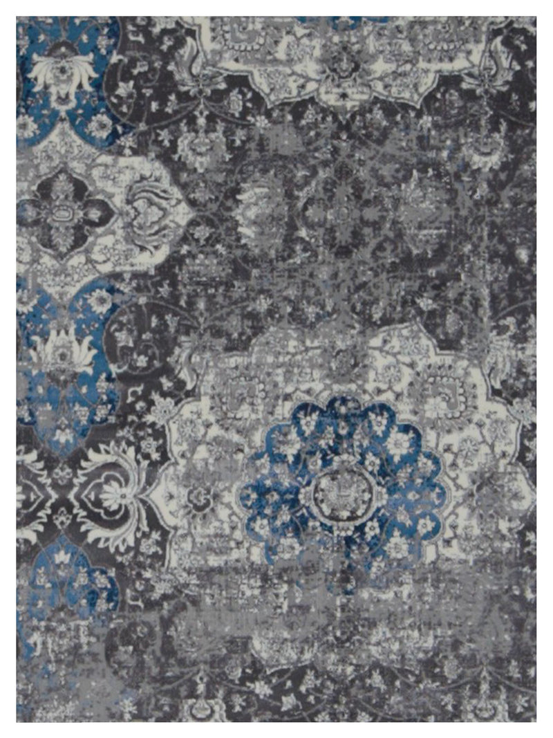 Pacific Ibiza GI-67677 Grey Ivory Modern Power Loom Rug