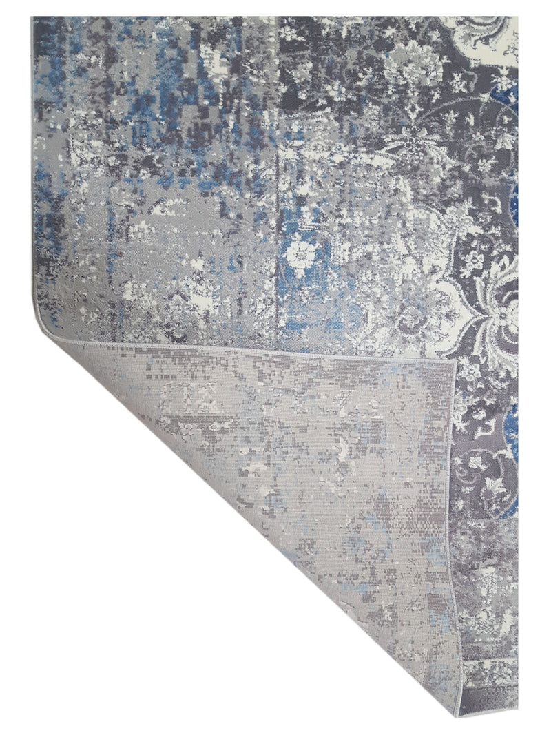 Pacific Ibiza GI-67677 Grey Ivory Modern Power Loom Rug