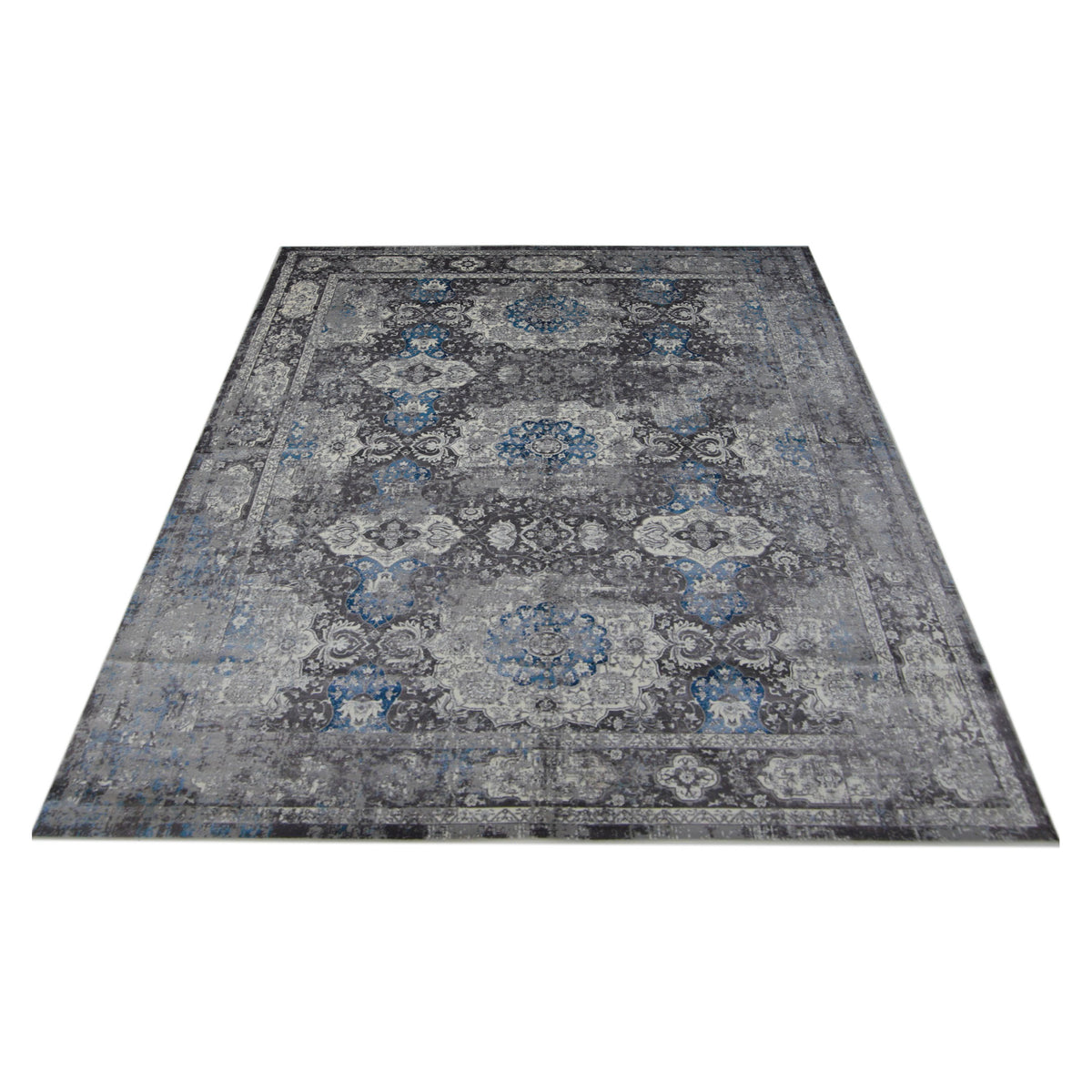 Pacific Ibiza GI-67677 Grey Ivory Modern Power Loom Rug