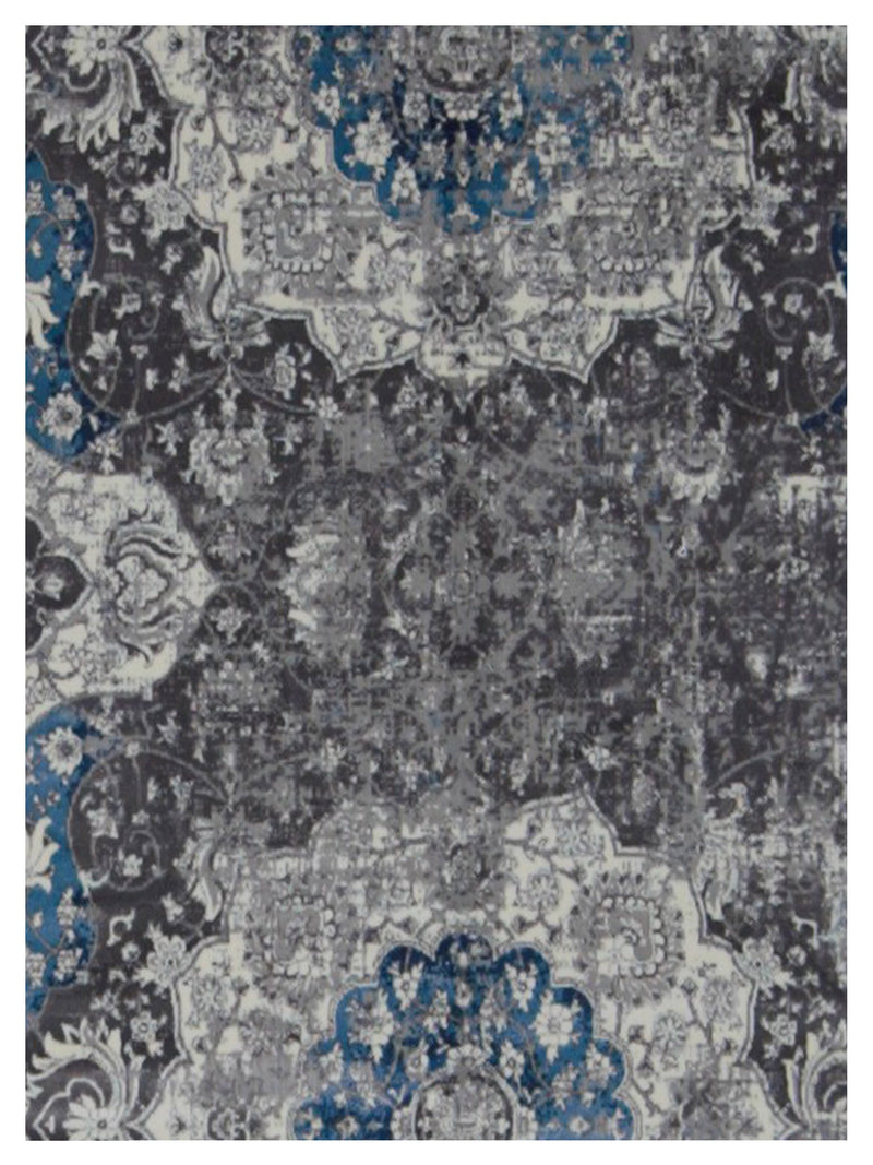 Pacific Ibiza GI-67677 Grey Ivory Modern Power Loom Rug