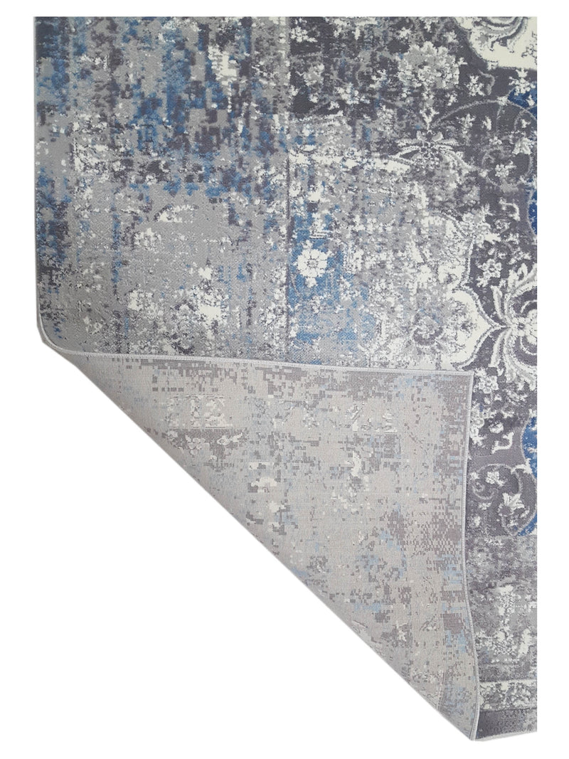 Pacific Ibiza GI-67677 Grey Ivory Modern Power Loom Rug