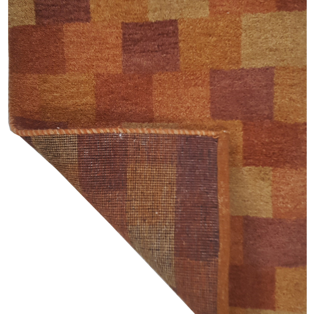 Pacific Gabbeh-In 69027 Orange Brown Modern Hand Knotted Rug