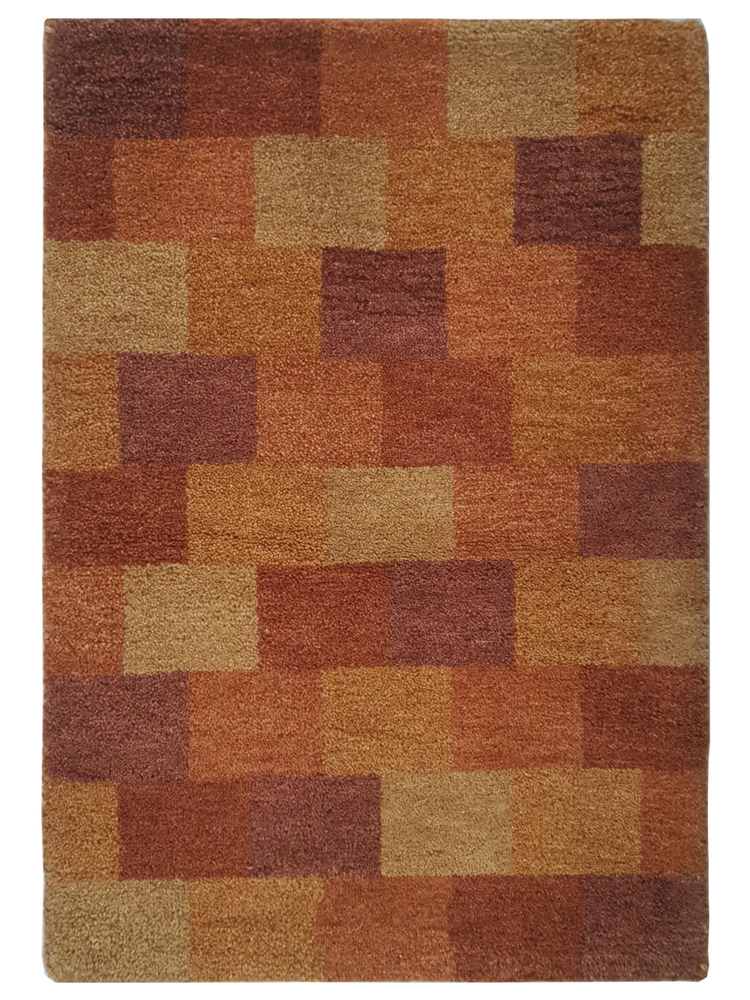 Pacific Gabbeh-In  Orange Brown Modern