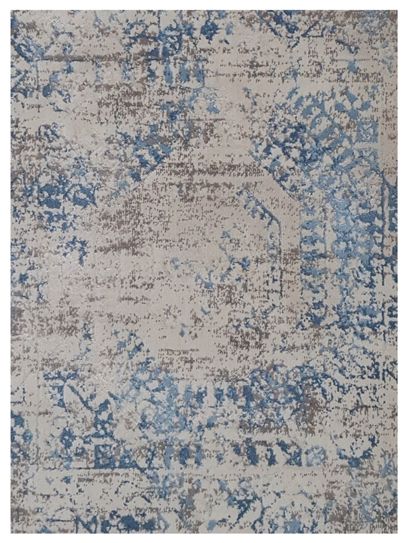 Aria Juliet 69030 Blue Blue Transitional Power Loom Rug