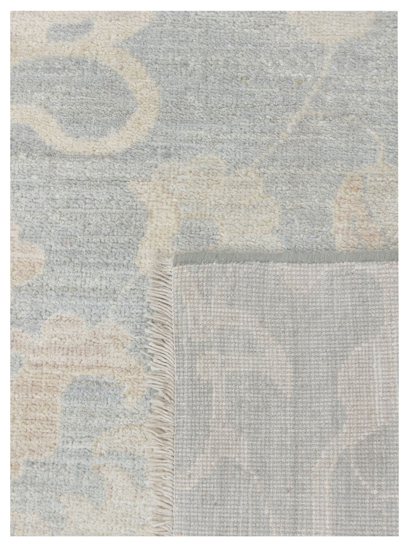 Pacific Ziegler 69033 Grey Ivory Transitional Hand Knotted Rug