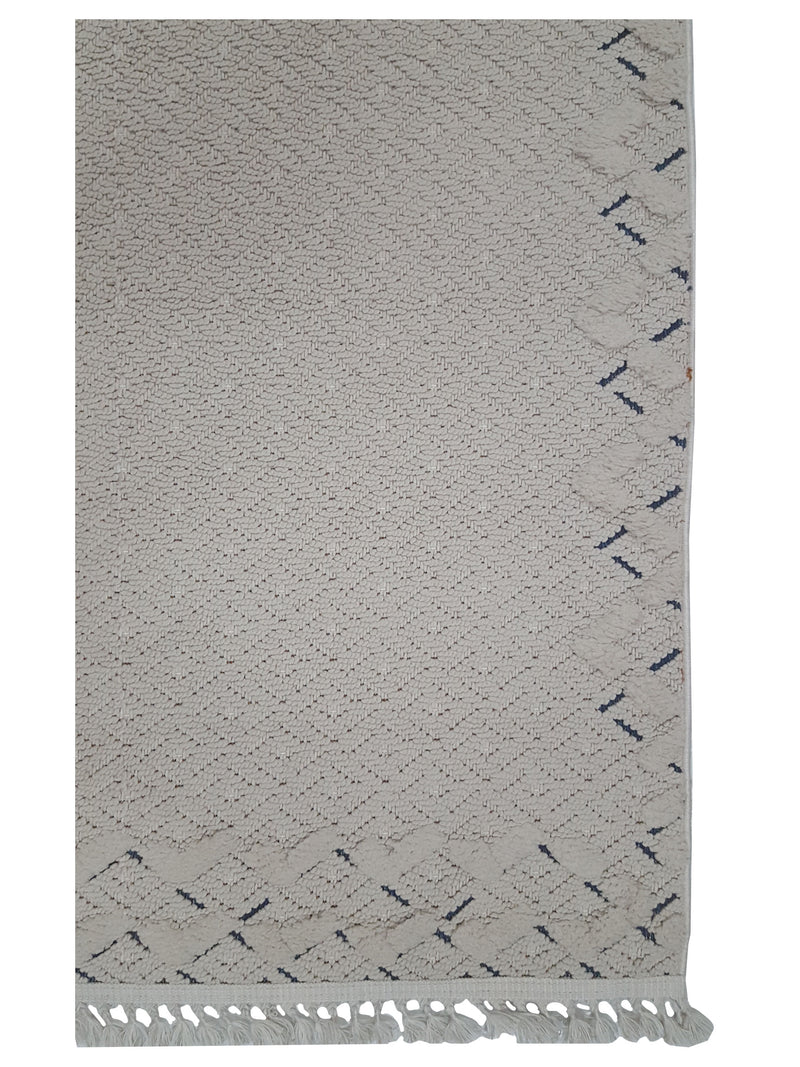 Pacific Aero 69736 Ivory Ivory Modern Power Loom Rug