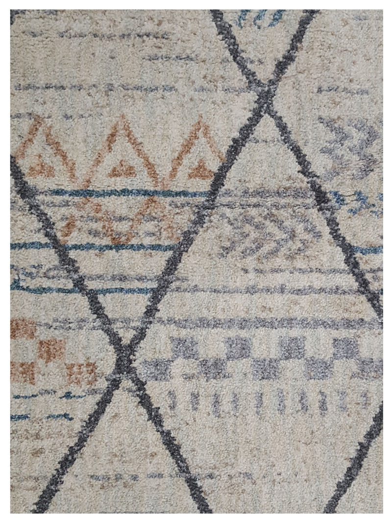 Pacific Aero 69740 Beige Dk.Grey Modern Power Loom Rug