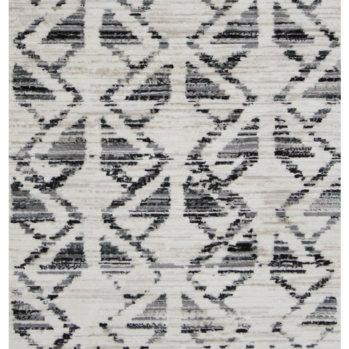 Pacific Aero 69744 Ivory Grey Modern Power Loom Rug