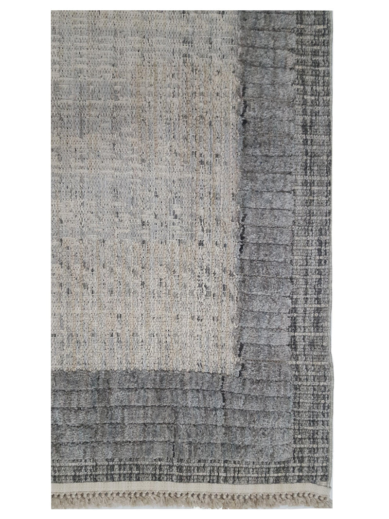 Pacific Aero 69748 Ivory Grey Modern Power Loom Rug