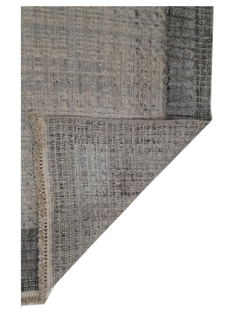 Pacific Aero 69748 Ivory Grey Modern Power Loom Rug