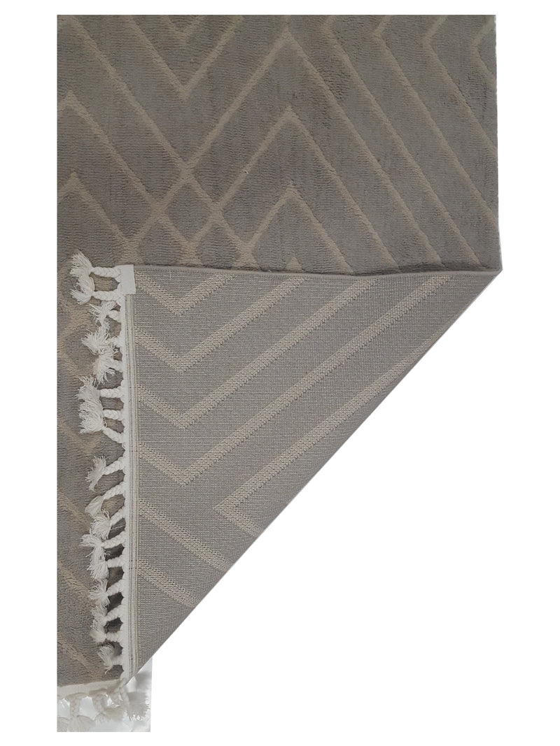 Pacific Aero 69751 Grey Ivory Modern Power Loom Rug