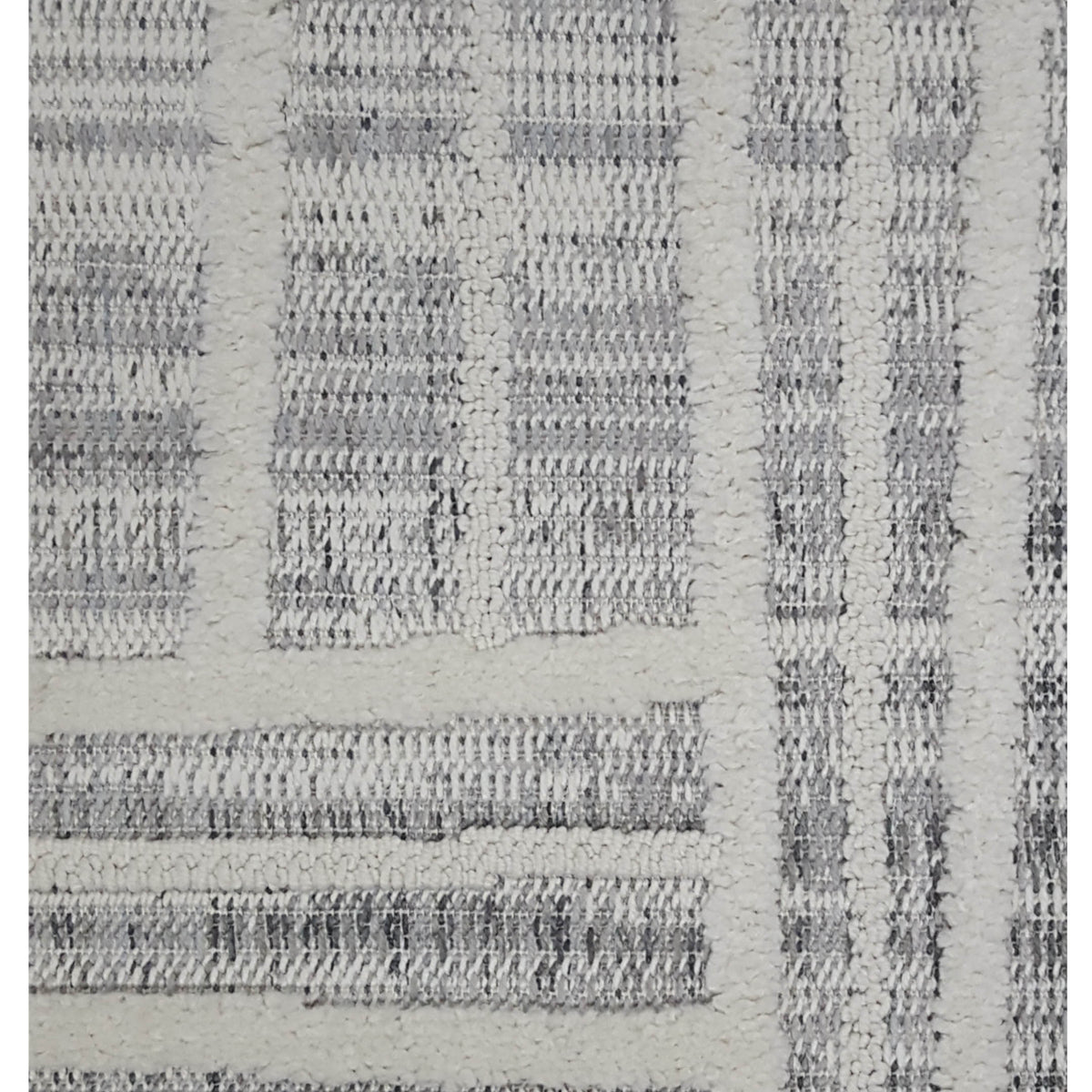 Pacific Aero 69752 Grey Ivory Modern Power Loom Rug