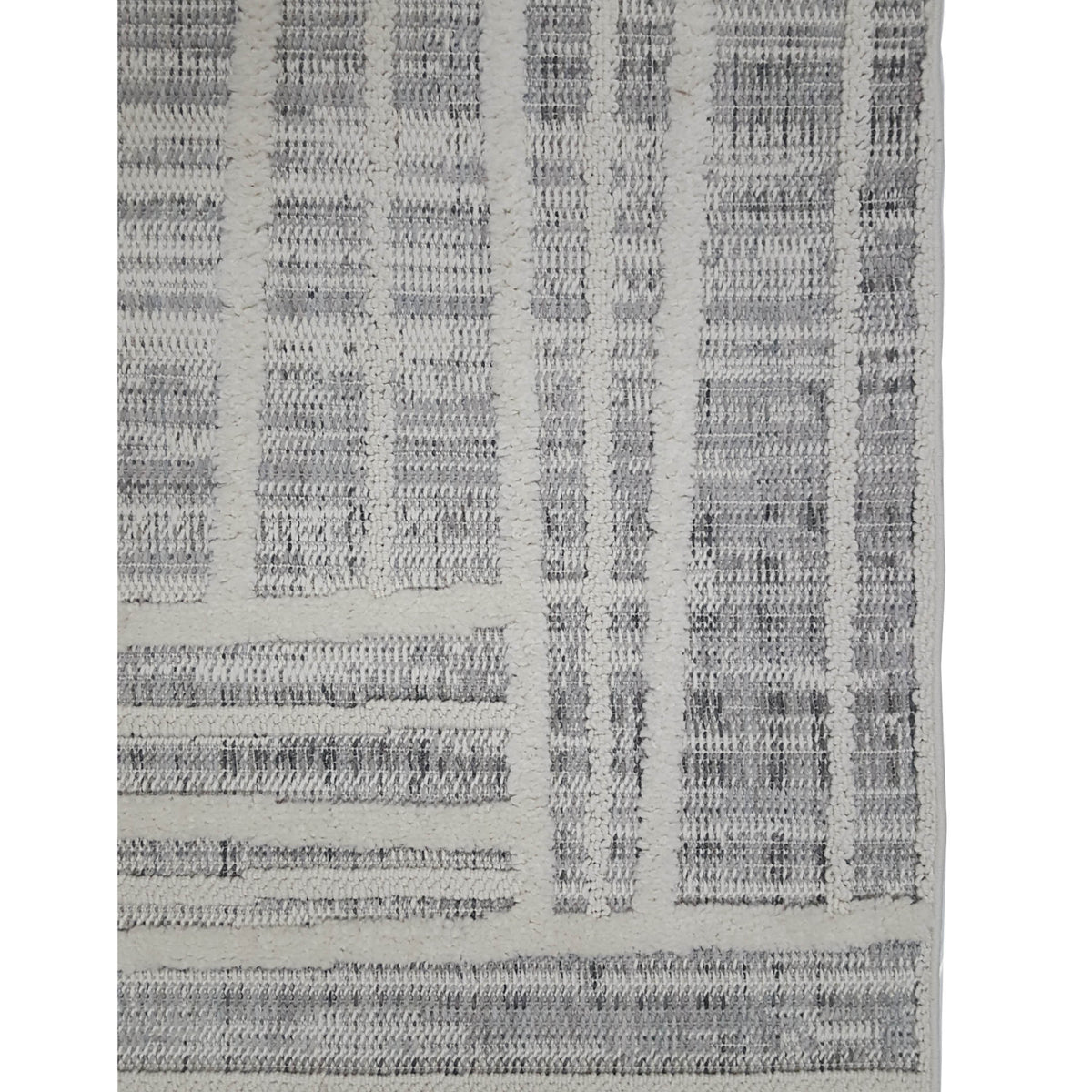 Pacific Aero 69752 Grey Ivory Modern Power Loom Rug