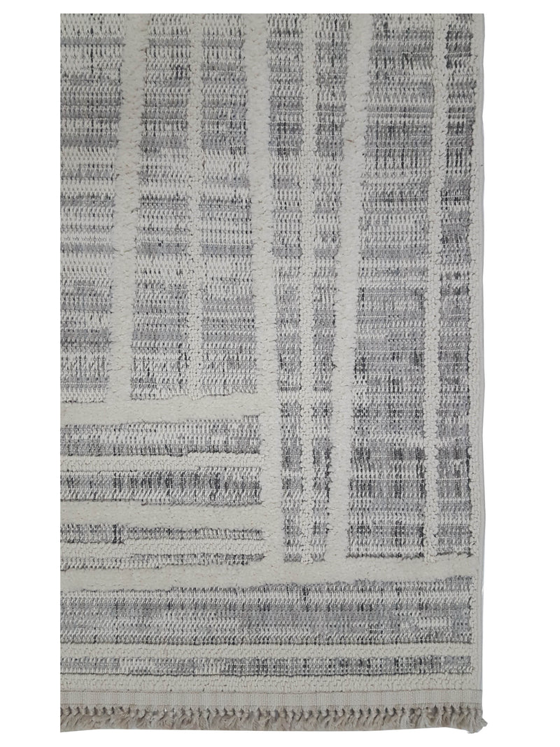 Pacific Aero 69752 Grey Ivory Modern Power Loom Rug