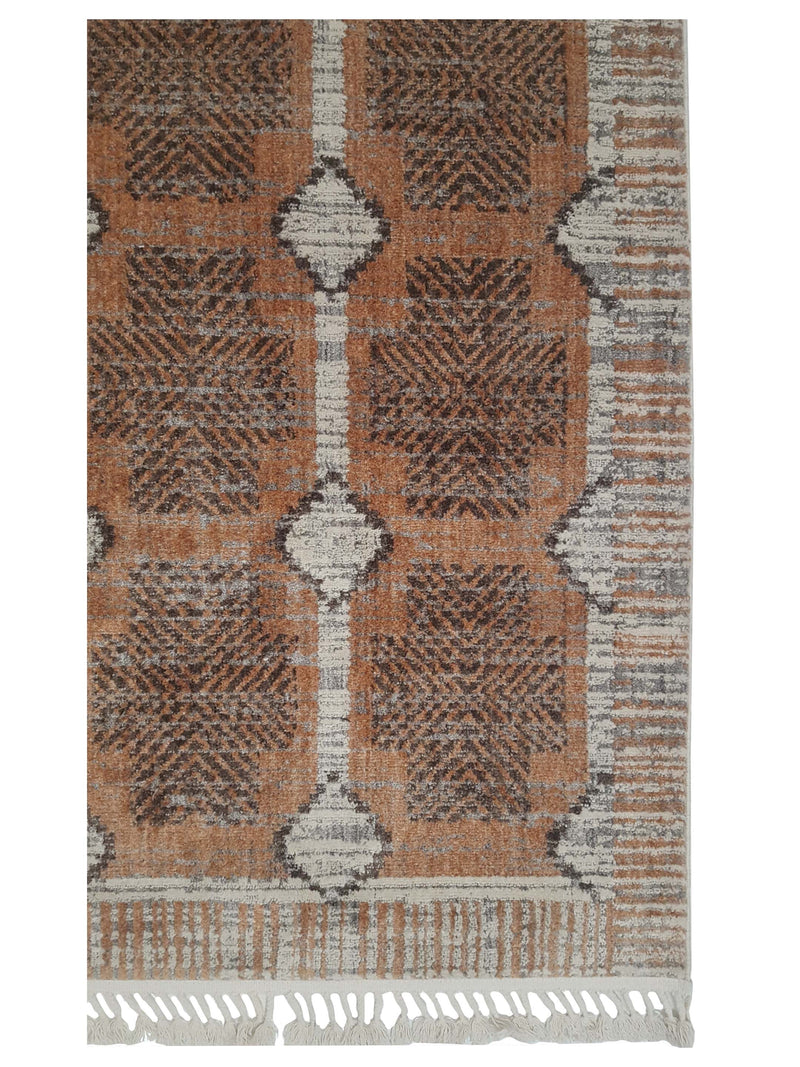 Pacific Aero 69757 Samen Grey Modern Power Loom Rug