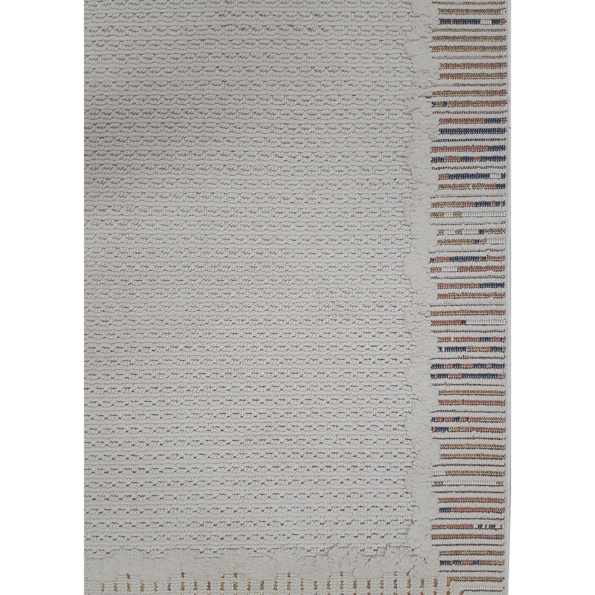 Pacific Aero 69758 Ivory Brown Modern Power Loom Rug