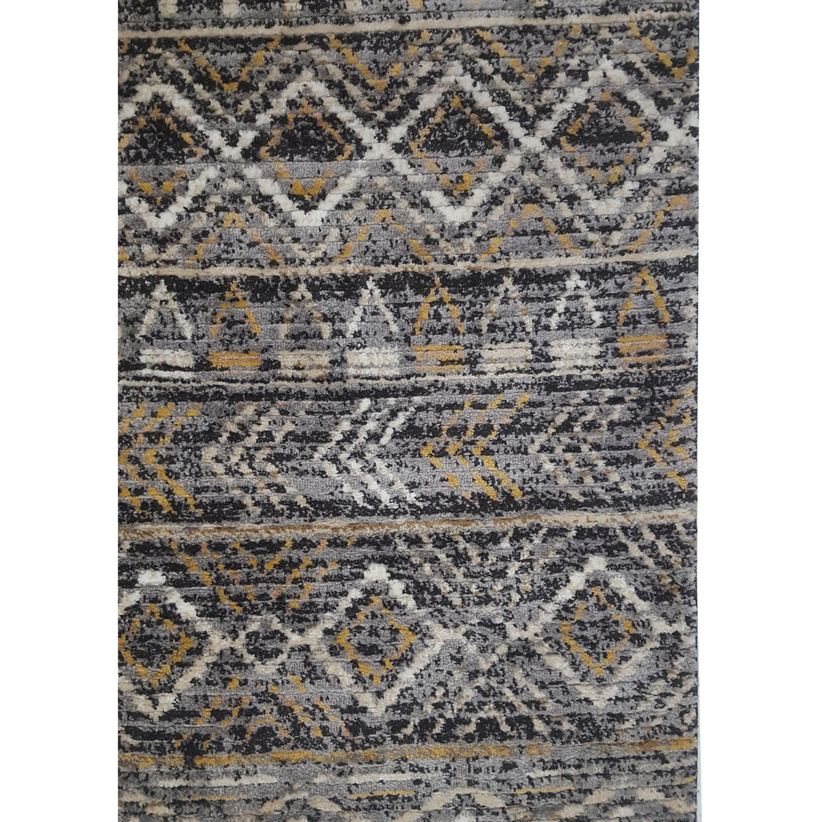 Pacific Aero 69762 Grey Multi Modern Power Loom Rug