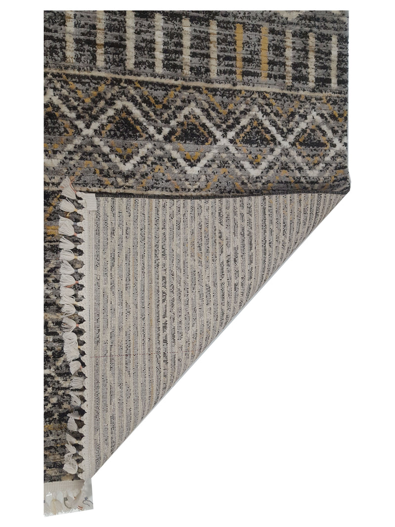 Pacific Aero 69762 Grey Multi Modern Power Loom Rug